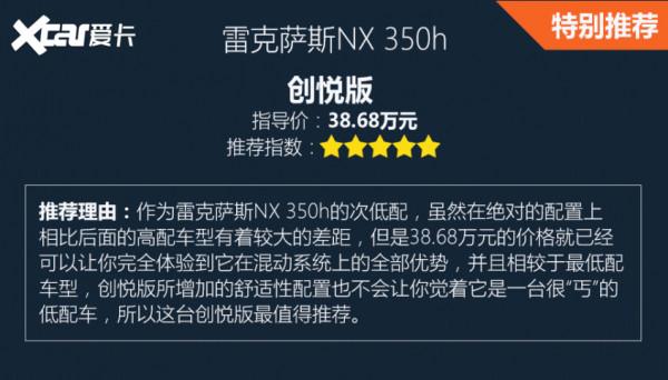 頂配落地將近60萬，全新NX哪款最划算？