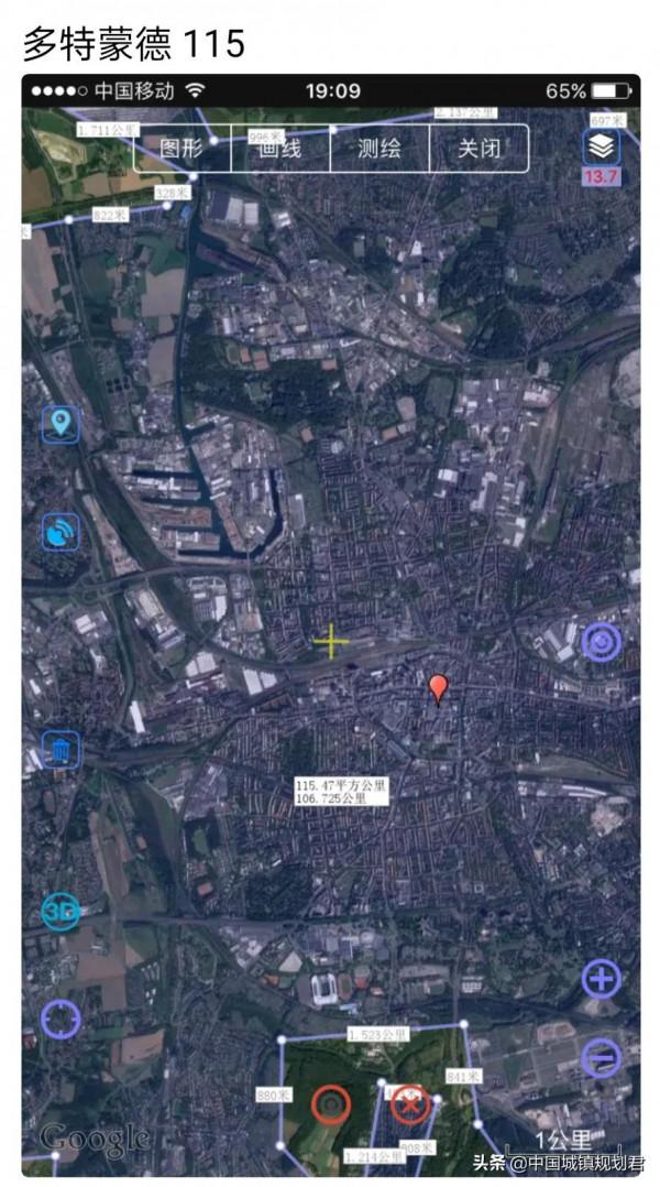 整個歐洲建成區面積超過100平方公里的城市還沒有中國多