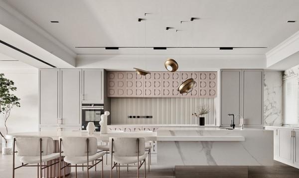 200m²的美式輕奢風格