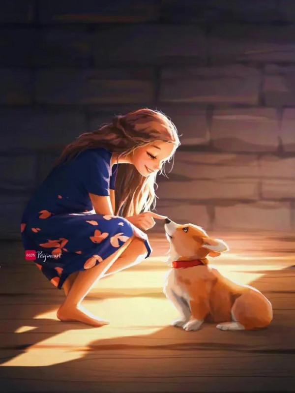 插畫 丨 樂觀和愛才是生活的解藥