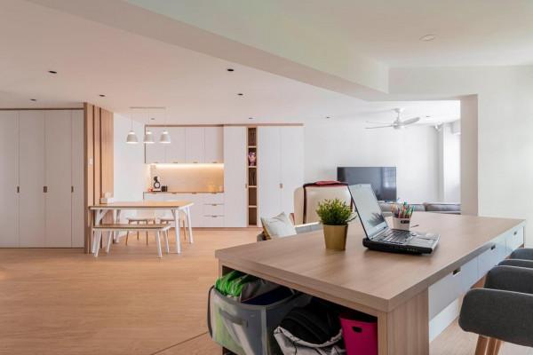 他家最有遠見,捨棄奢華做簡單實在的裝法,125㎡北歐風效果滿意 他家最有遠見,捨棄奢華做簡單實在的裝法,125㎡北歐風效果滿意