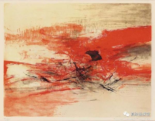 以5.1億天價成交的趙無極的油畫作品絕非胡塗亂抹