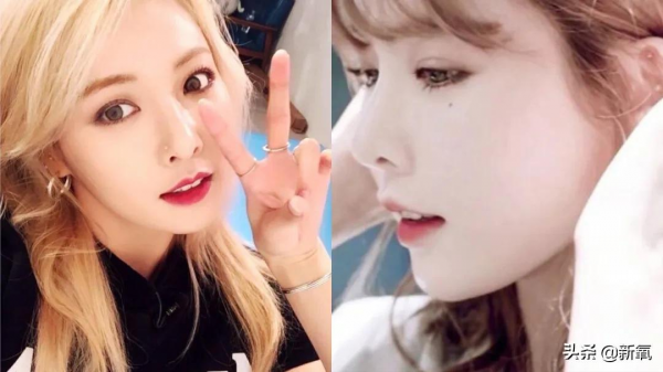 她這眼睛，好像上紅毯前臨時去割的哦...