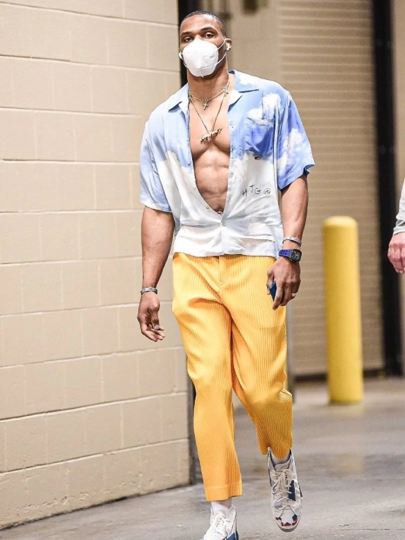 NBA“時尚一哥”的時裝秀