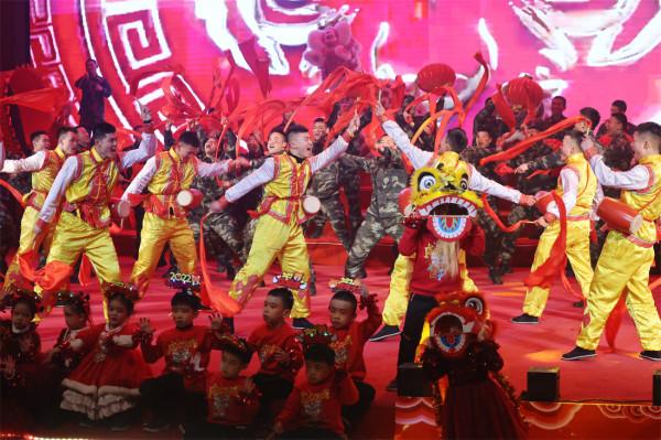 “福”虎生威！這個支隊春節聯歡會“虎”氣十足