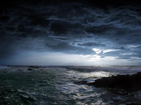 海洋的景色，真美