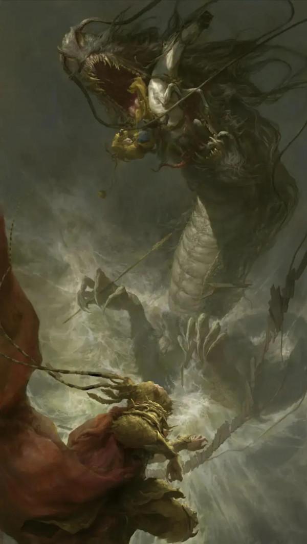 那些震撼人心的手繪畫,西遊記版 那些震撼人心的手繪畫,西遊記版