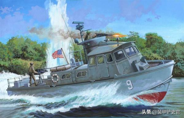 財大氣粗:美軍快速巡邏艇,3挺重機槍配備2萬多發子彈 財大氣粗:美軍快速巡邏艇,3挺重機槍配備2萬多發子彈