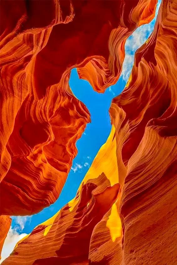 分享：醉美的羚羊峽谷，你見過嗎？大自然的恩賜，奇幻美景