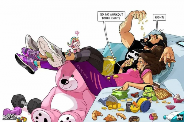 硬漢畫與嬌妻婚後“鬼畜”日常,562萬網友點贊:這愛情我也想要 硬漢畫與嬌妻婚後“鬼畜”日常,562萬網友點贊:這愛情我也想要