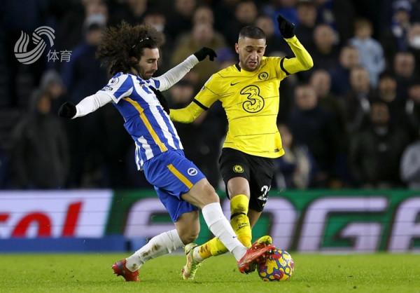 齊耶赫世界波 切爾西1-1布萊頓
