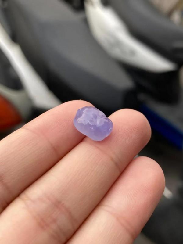 招財濃紫小胖豬