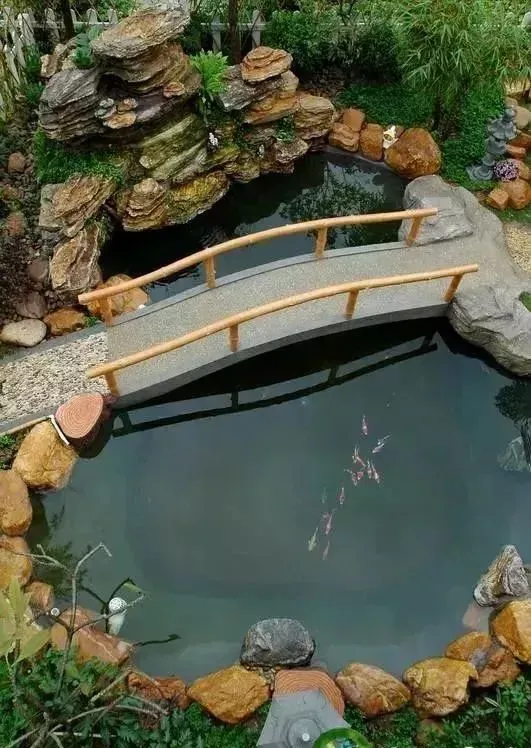 你家和最美庭院之間,只差一個魚池的距離 你家和最美庭院之間,只差一個魚池的距離