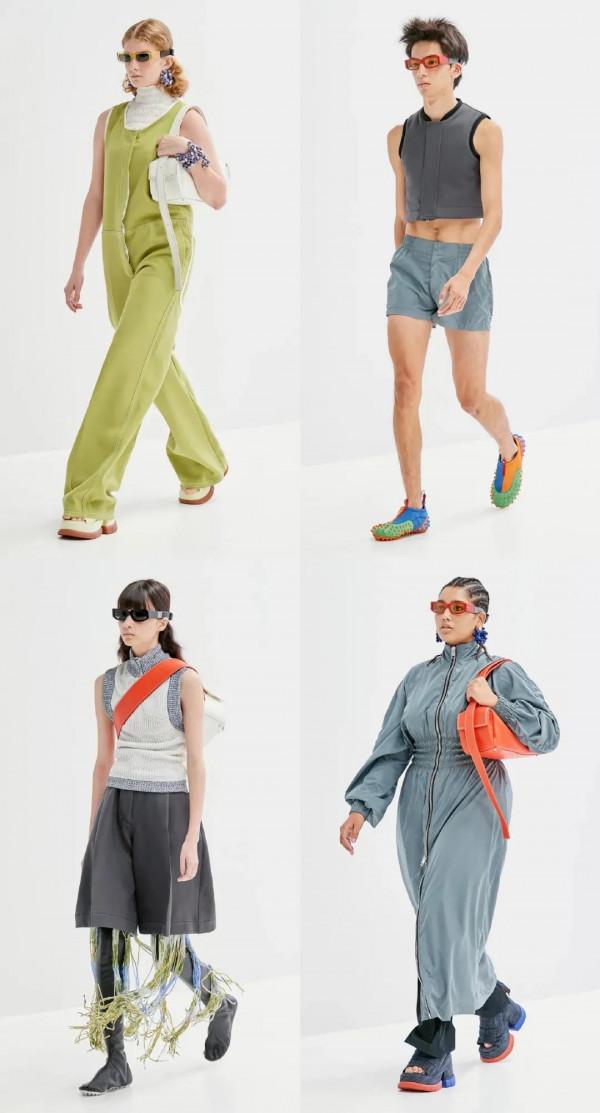 「繪畫參考」Sunnei S/S 2022 Milan 的女性春夏系列服裝（服裝參考）