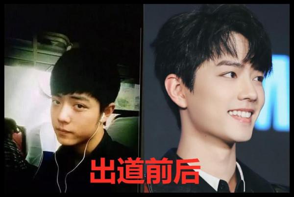 頂流肖戰出道前後的照片對比，肖戰蛻變真的很大