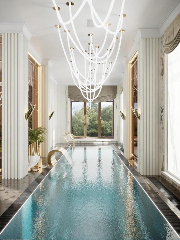 1100㎡奢華精緻的現代豪宅，室內裝飾太華麗，簡直讓人挪不開眼