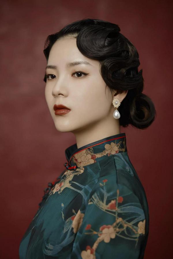 婚紗造型妝面創作