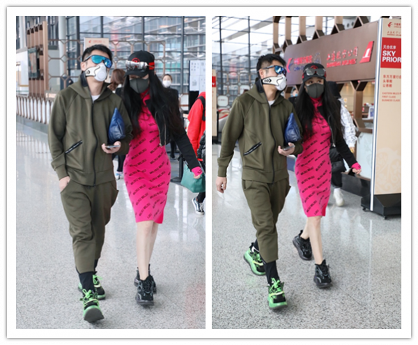 短裙真的很顯年輕，冉瑩穎穿上之後，都不像孩子媽了