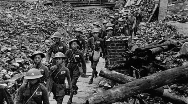 周志堅率部返程，吃掉路遇的日軍後沒過癮，第二天又設伏日軍騎兵