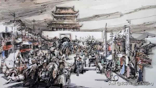 鐘鼓樓前：中軸線的北起點，老北京齊名東四的繁華商業街