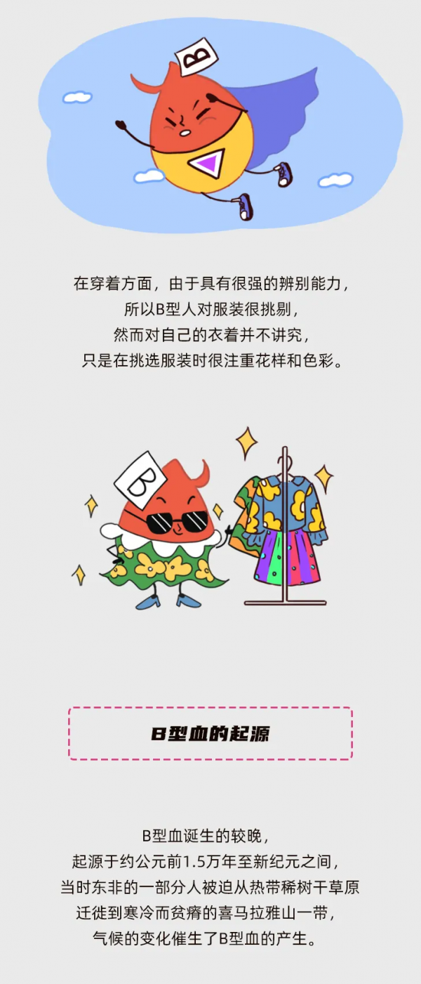 血型漫談之“奔放”的小B
