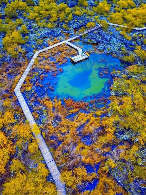 黑龍江北部五大連池，風光旖旎，人間絕色