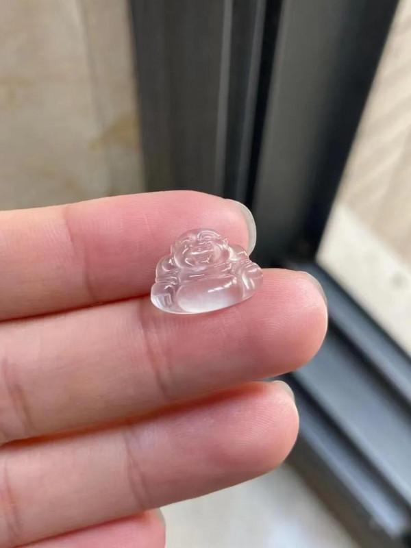 迷你玻璃種小冰佛 迷你玻璃種小冰佛