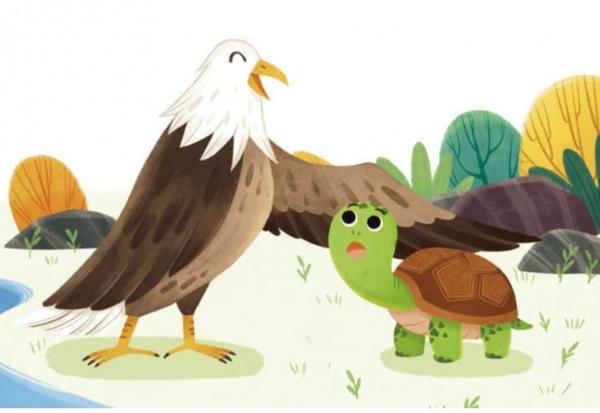 兒童寓言故事—不要學老鷹 兒童寓言故事—不要學老鷹