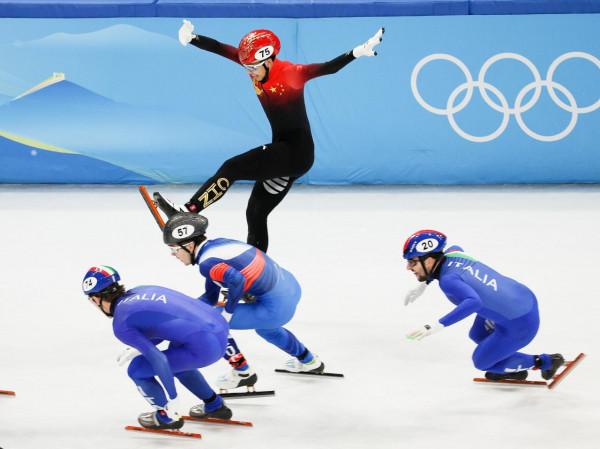 短道速滑&mdash;&mdash;男子5000米接力決賽賽況