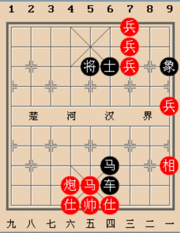 “泥馬渡康王”江湖系列殘局研究：直線小泥馬