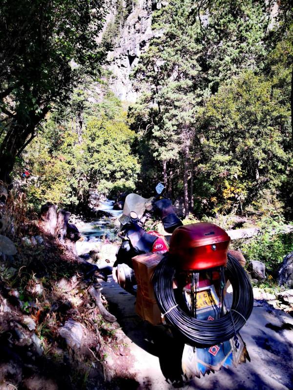 梅里雪山腳的世外桃源雨崩之旅第五天一一尼農峽谷 梅里雪山腳的世外桃源雨崩之旅第五天一一尼農峽谷