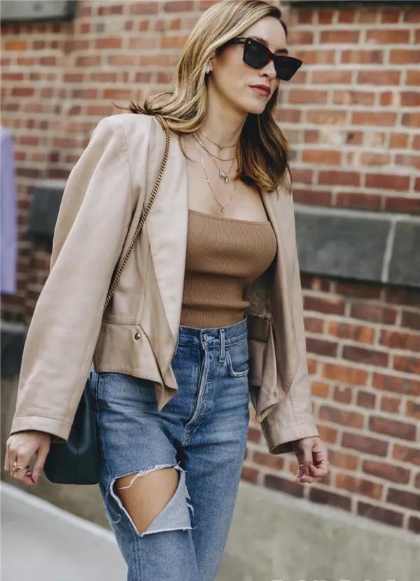 初秋牛仔的搭配美學