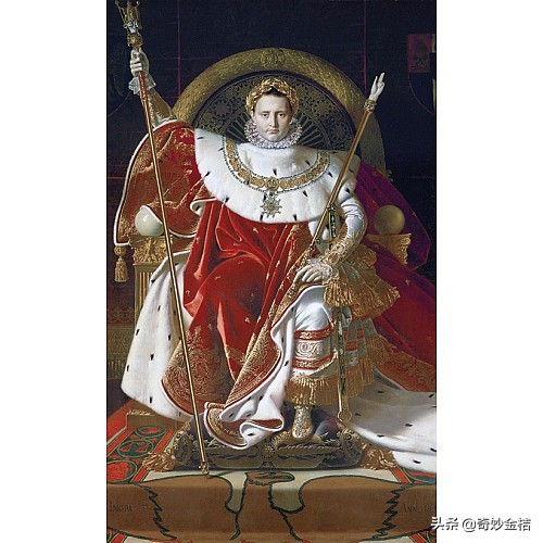 名畫賞析：王座上的拿破崙一世