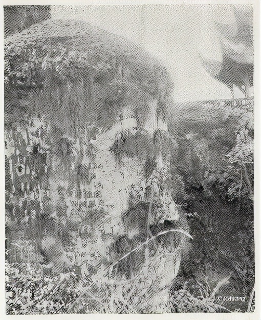 從老照片看百年前的樂山大佛 從老照片看百年前的樂山大佛