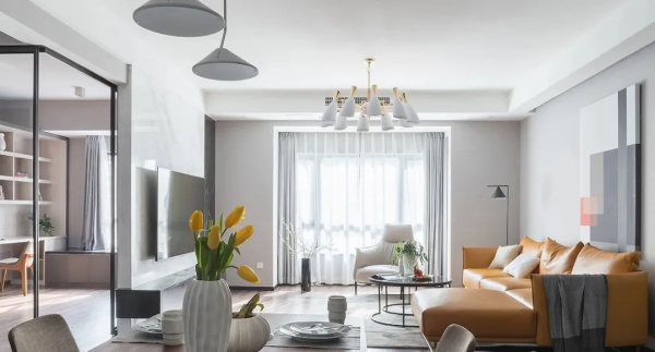 147㎡現代風新房,書房裝玻璃牆、廚房造吧檯,美好而獨特 147㎡現代風新房,書房裝玻璃牆、廚房造吧檯,美好而獨特