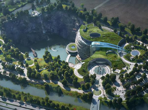 上海曾被日本挖出一深坑，我國花10年去填，完工後讓人驚豔無比