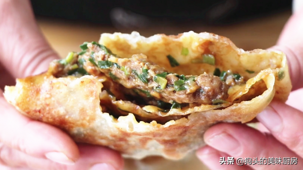 麵食像我這樣做，不揉麵不擀麵，省時省力，皮薄大餡，一口滿嘴香