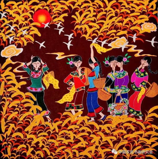 “農民永遠心向黨”主題書畫作品線上展(七) “農民永遠心向黨”主題書畫作品線上展(七)