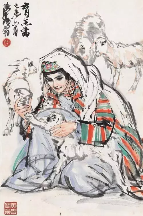 黃胄|一位紮根西北的天才畫家,現代水墨人物畫大師 黃胄|一位紮根西北的天才畫家,現代水墨人物畫大師