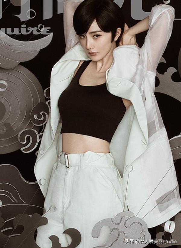 楊冪被網友吐槽是&OpenCurlyDoubleQuote;今年醜封面收割機&rdquo;，果然美女不適合假髮