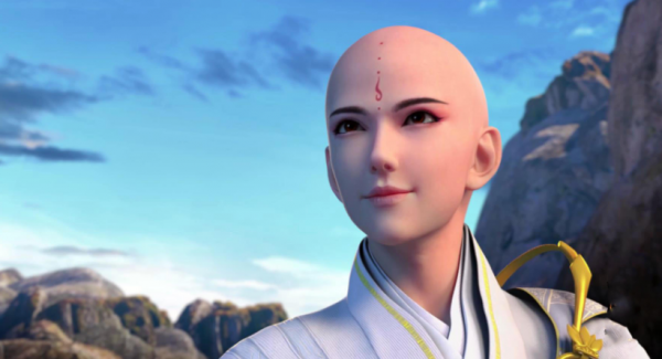 劉學義的美貌，在扮演無心和尚上也不管用了