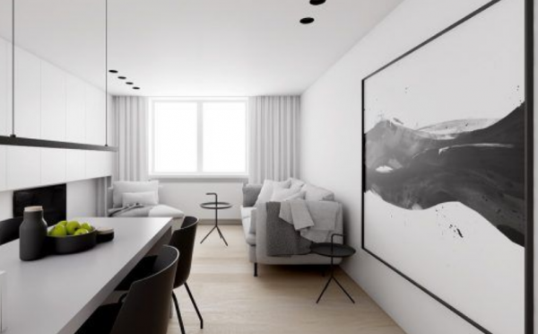 黑與白，極簡藝術之美