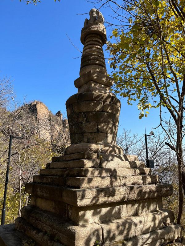 父子徒步登山遊記-北京鳳凰嶺