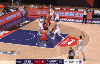 韓德君29+10，趙繼偉16助攻末節10分，遼寧三輕取吉林三連勝