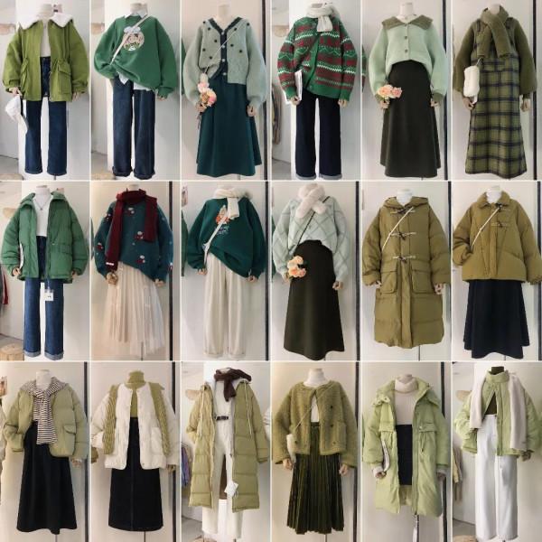 ①⑧套清新綠色穿搭指南