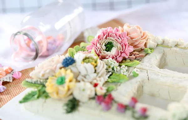 太美了！跟著這些韓式裱花作品，一起領略西點的別樣魅力