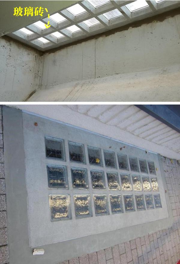 地下室採光井，為了進光和防盜，加高搭建個斜頂玻璃房，明智之舉