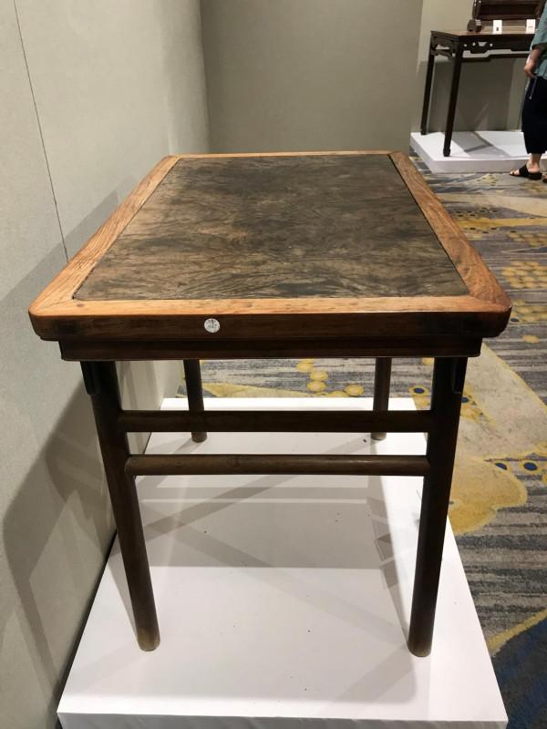 又見超大寬長比,清黃花梨小畫案板心兩拼 又見超大寬長比,清黃花梨小畫案板心兩拼