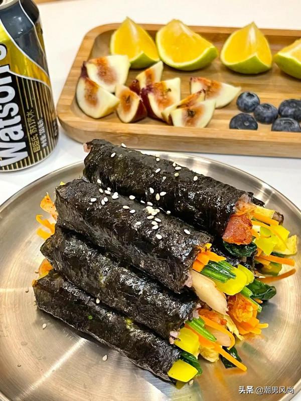 健身餐—低熱量紫菜包飯