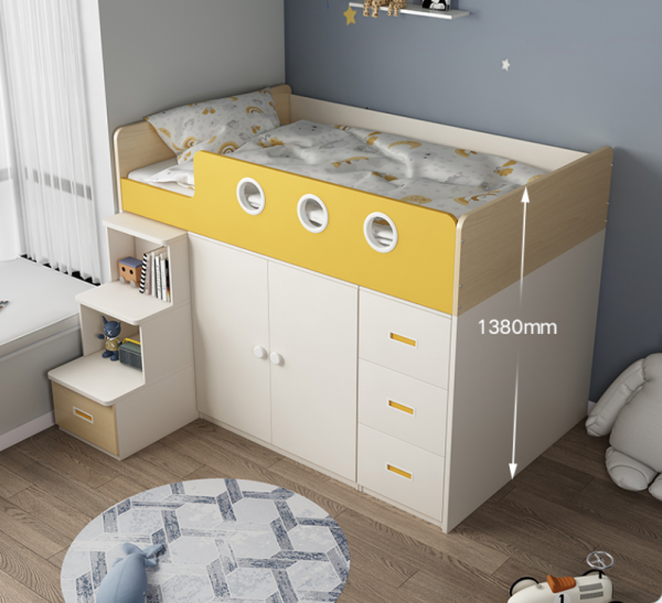 一張有特性的兒童床！是值得被大家喜歡的，孩子看了更喜歡